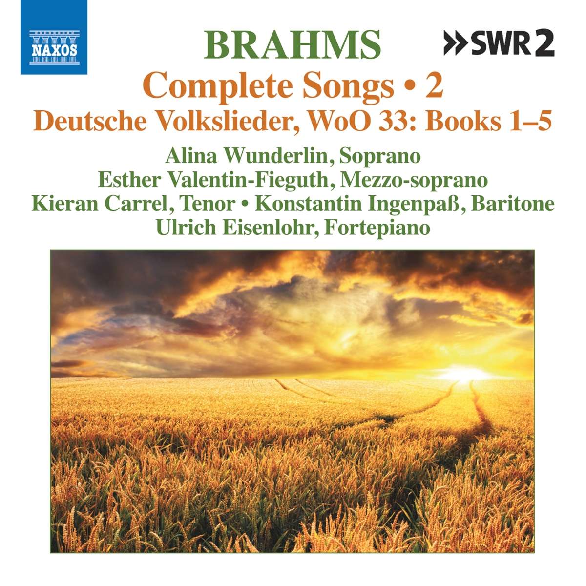 Johannes Brahms, Sämtliche Lieder Vol.2