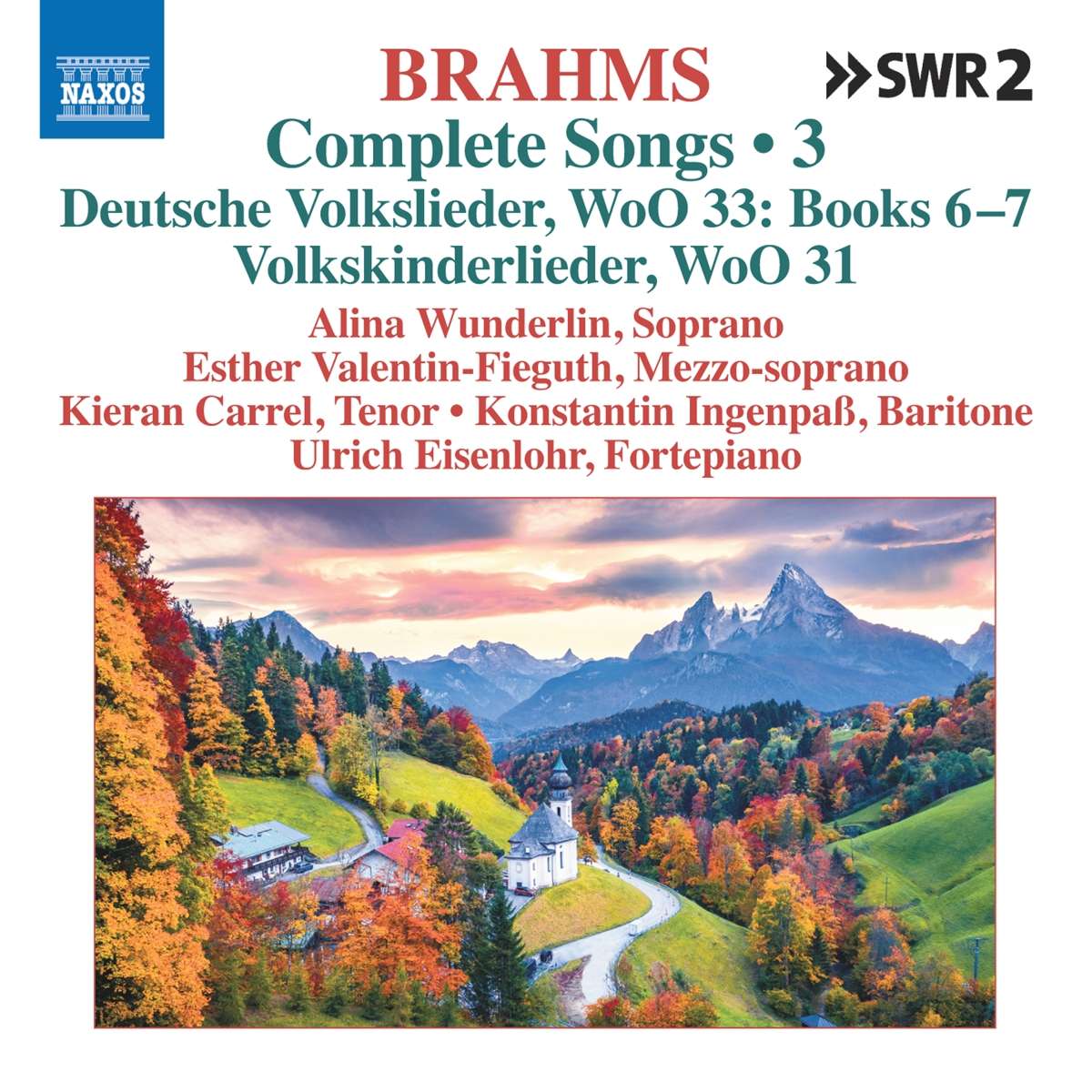 Johannes Brahms,Sämtliche Lieder Vol.3