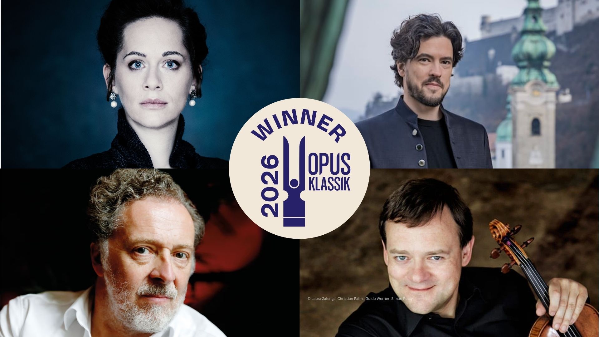 Herzlichen Glückwunsch: 4x OPUS KLASSIK 2026!