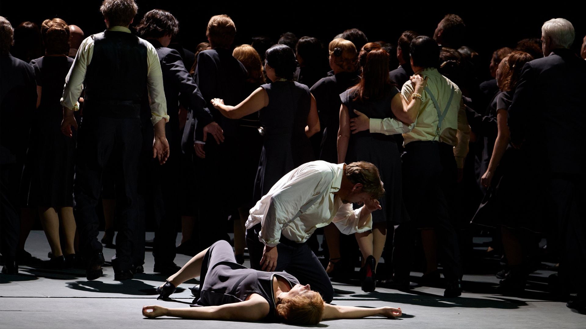 Klaus Florian Vogt & Christof Fischesser at the Zurich Opera House